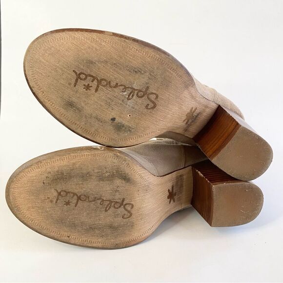 Splendid Lakota Pull On Ankle Boot Bootie Tan Nuts Suede 7.5 - Picture 7 of 7